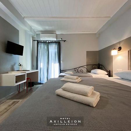 Achilleion Hotel Skyros Bagian luar foto