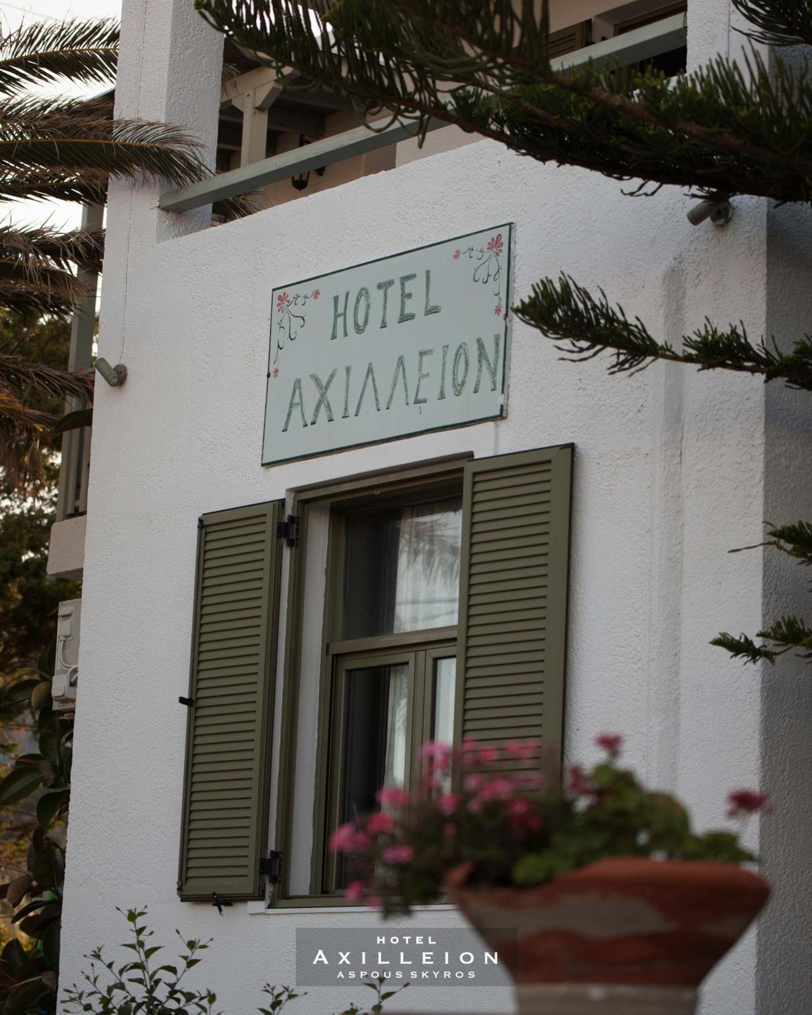 Achilleion Hotel Skyros Bagian luar foto