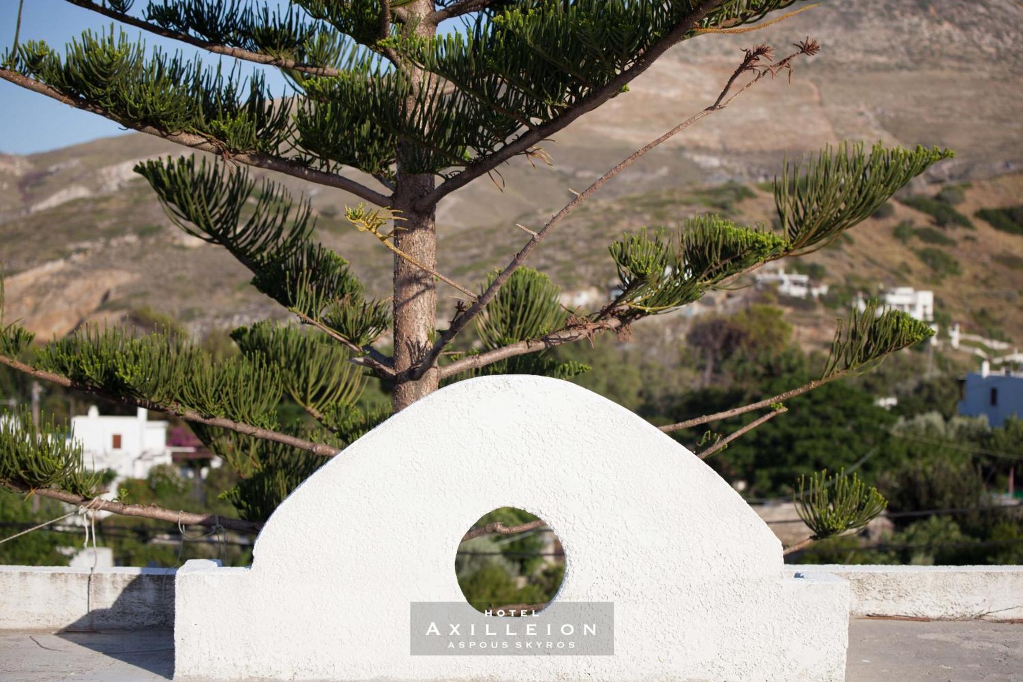 Achilleion Hotel Skyros Bagian luar foto