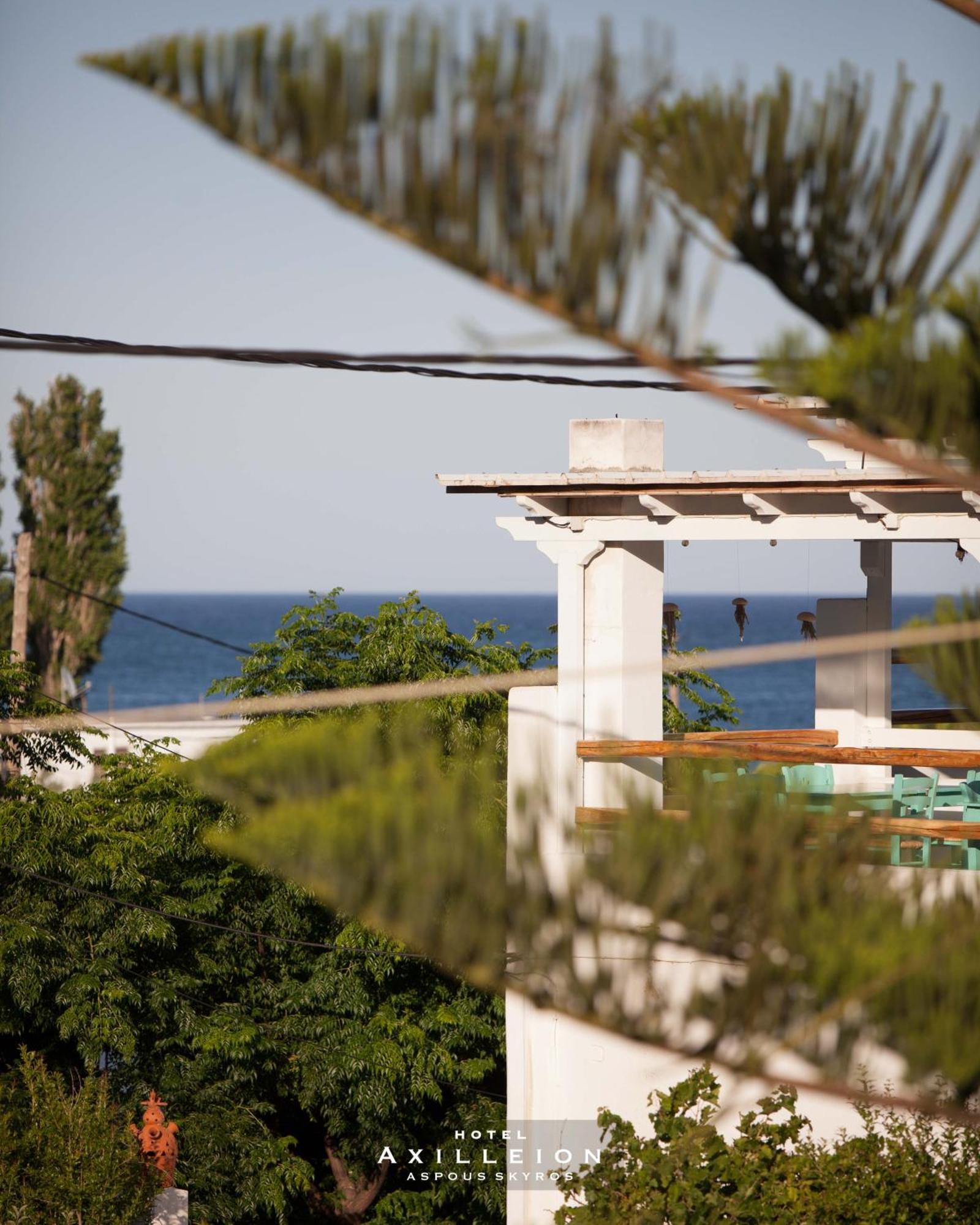 Achilleion Hotel Skyros Bagian luar foto