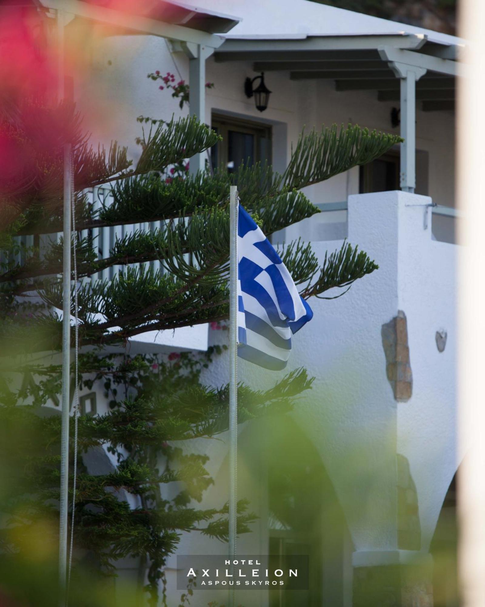 Achilleion Hotel Skyros Bagian luar foto